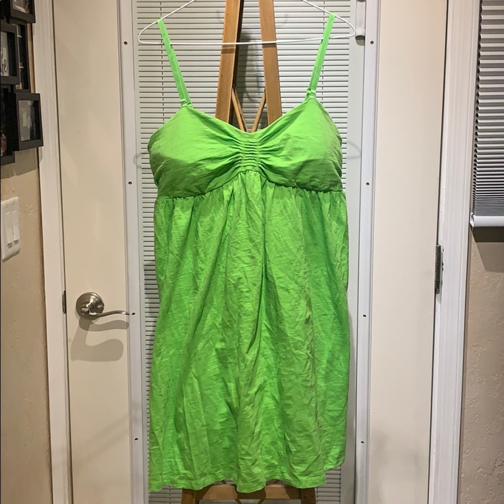 Neon Green Cover Up Dress